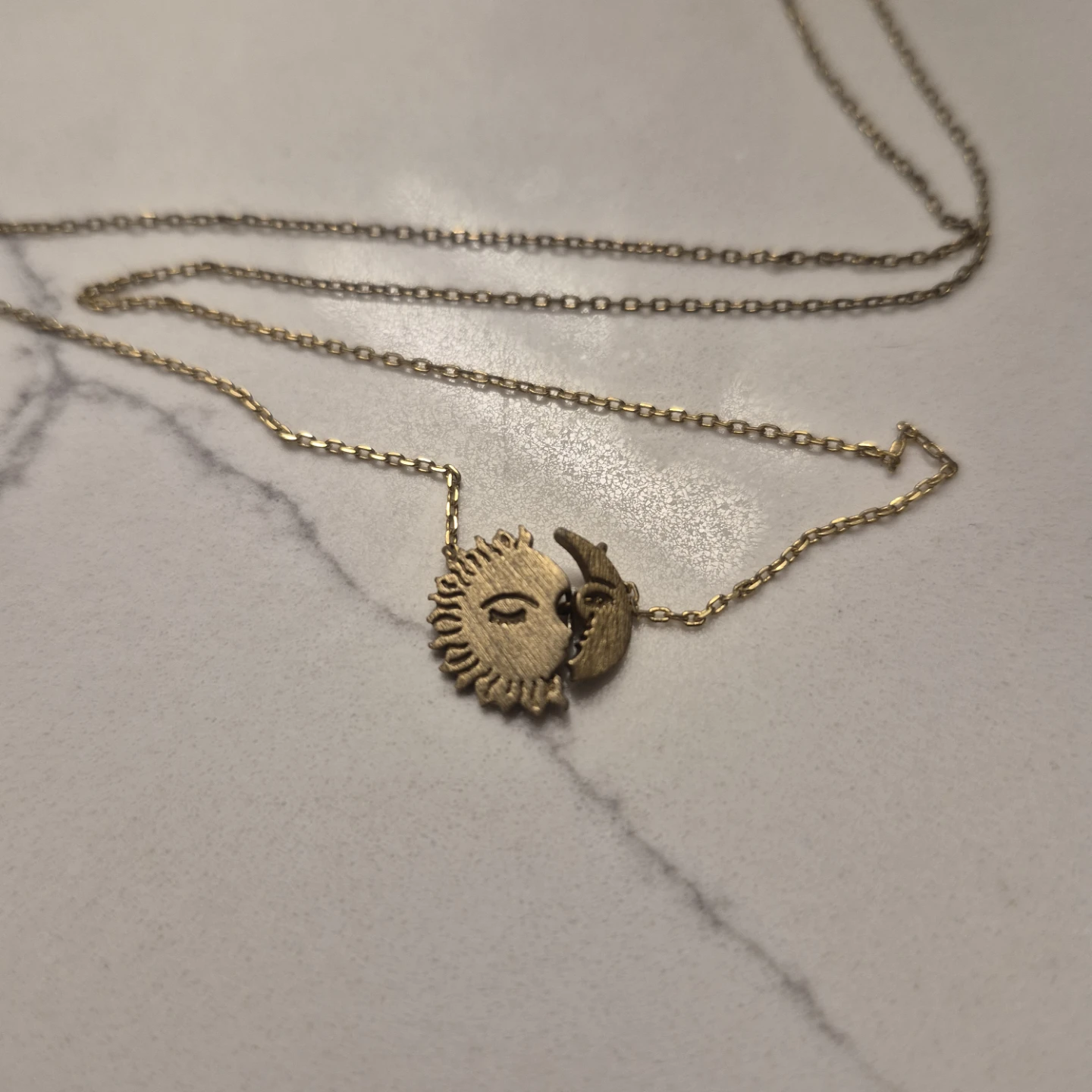 Sun Moon necklace