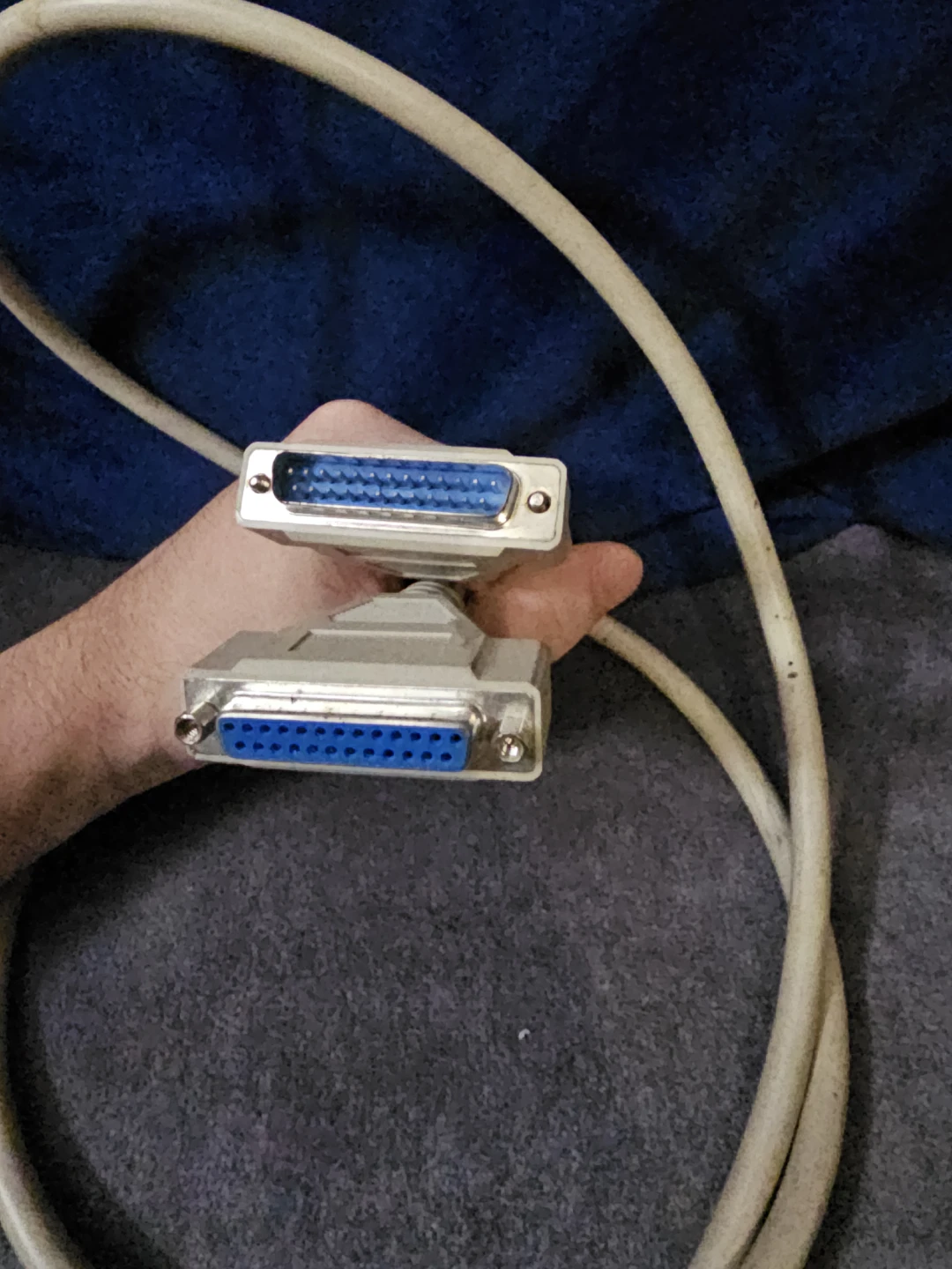Serial Printer Cable DB25 to DB25