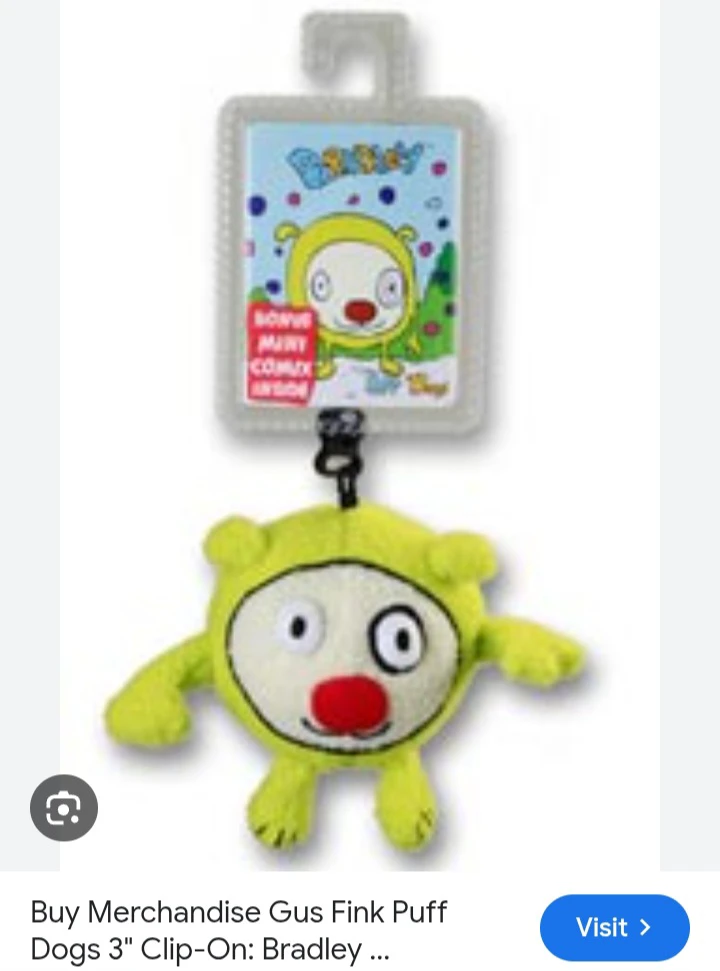 Gus Fink Puff Dogs Plush Clip-Ons - photo 5
