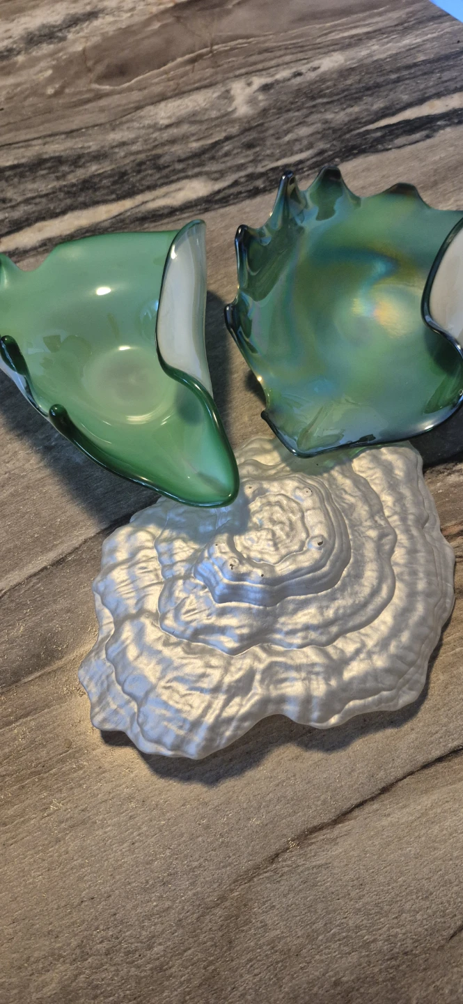Beach themed decorative glass bowls - photo 3