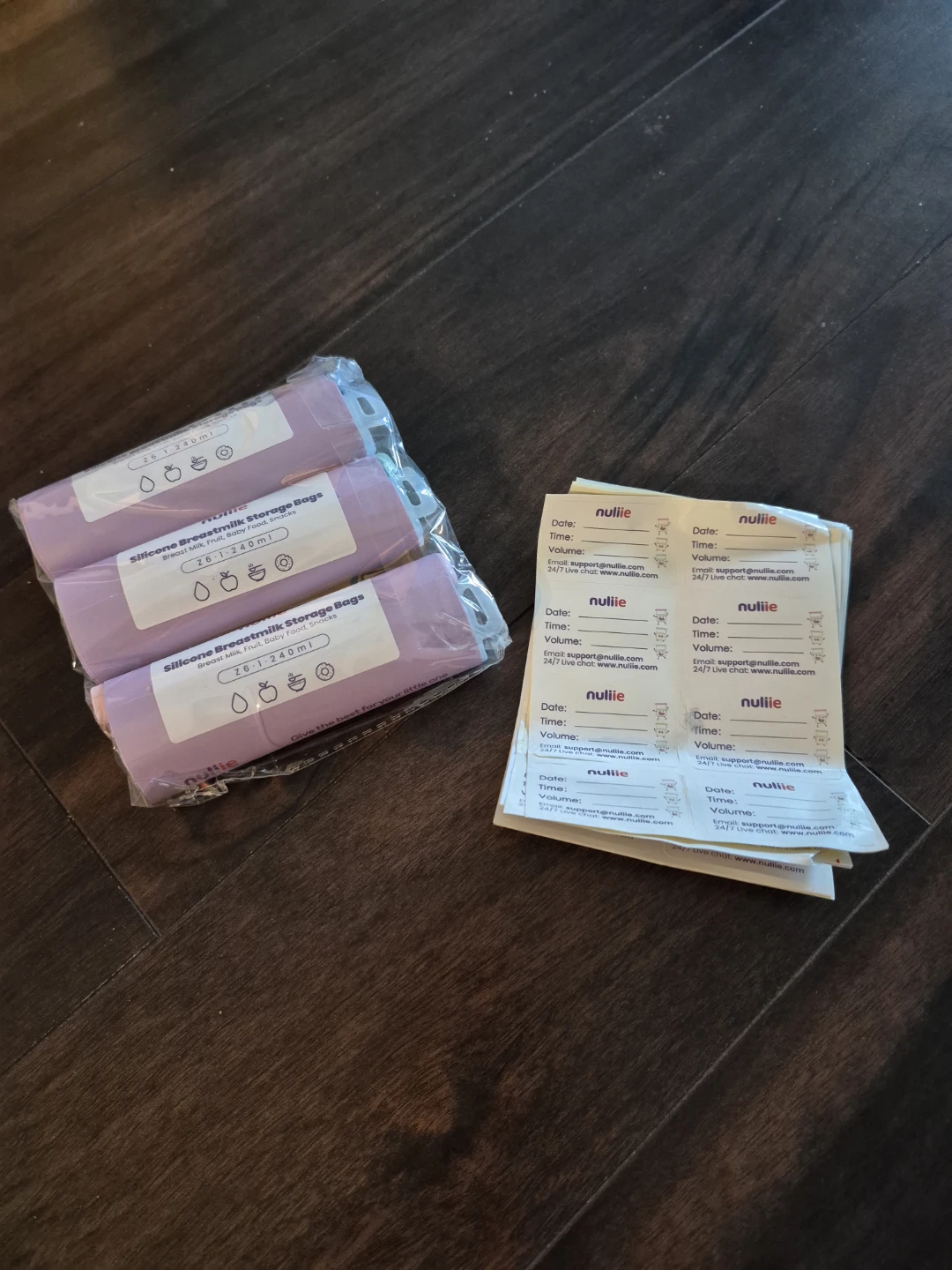 Nuliel Silicone Breastmilk Storage Bags Z6 (3 Pcs) - photo 2