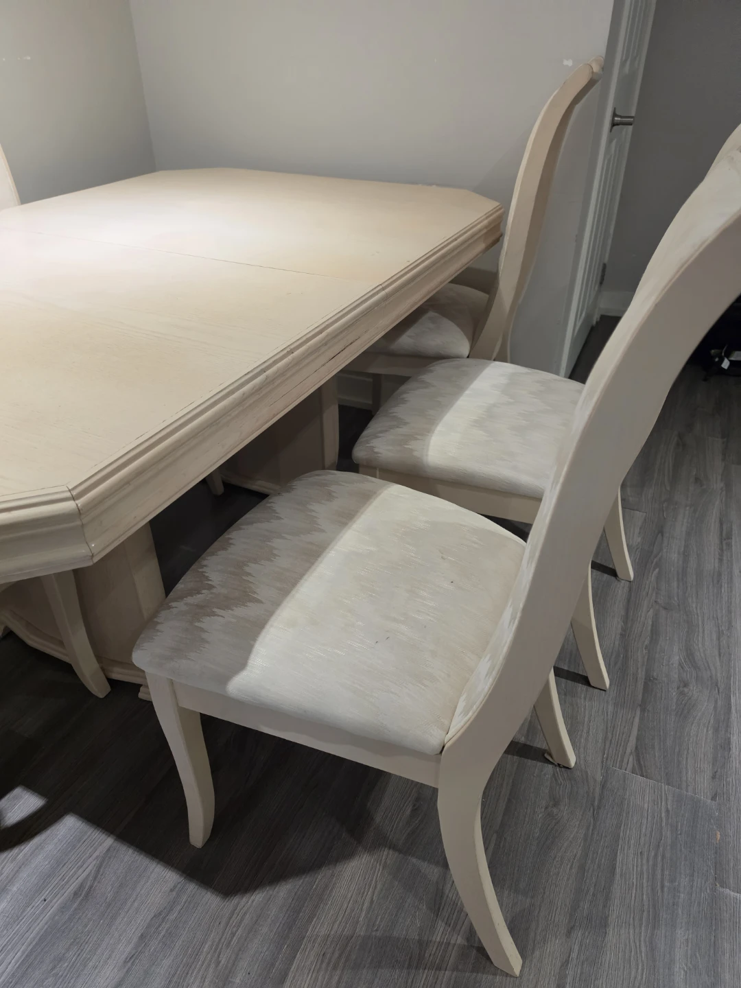 Wooden Dining Table Set – 6 Chairs Included - photo 2