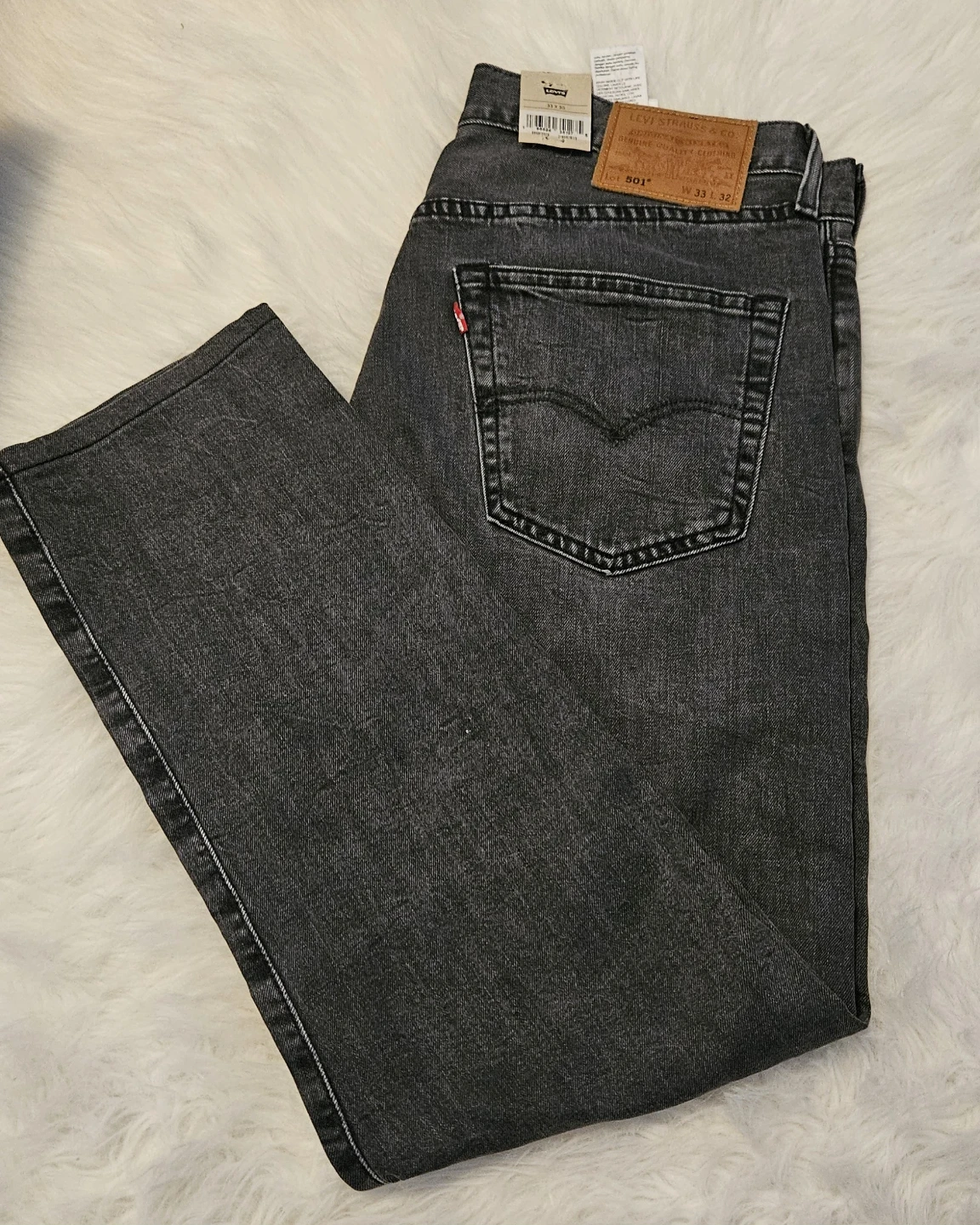 Levi's 501 Premium Original Charcoal Grey 32x30