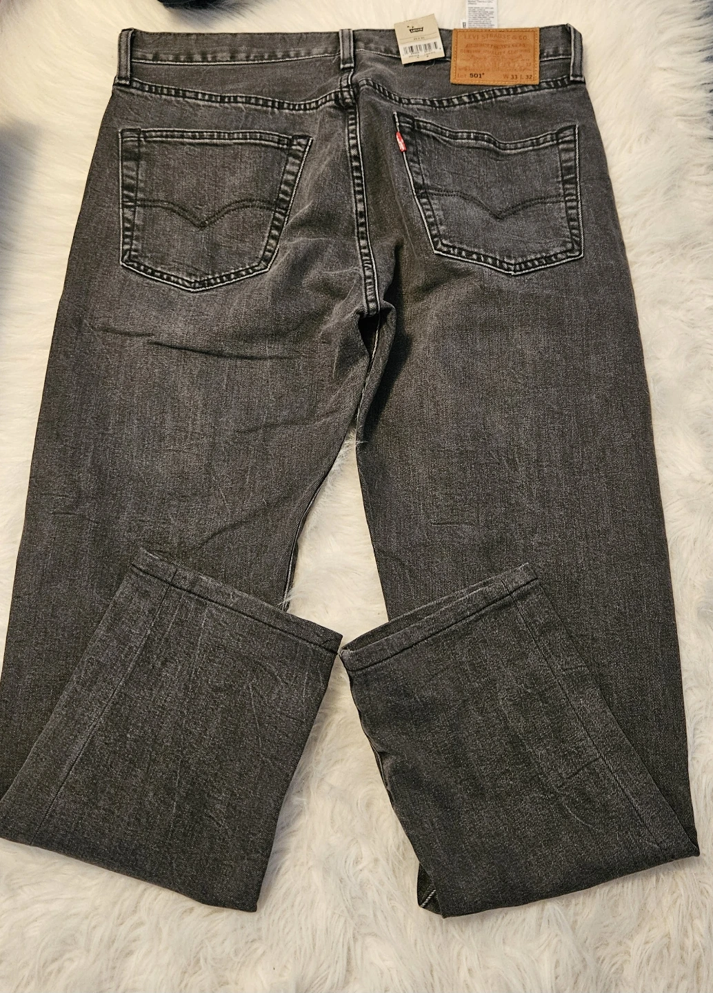 Levi's 501 Premium Original Charcoal Grey 32x30 - photo 4