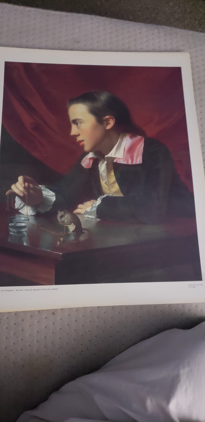 John Singleton Boy with a Squirrel Art Print