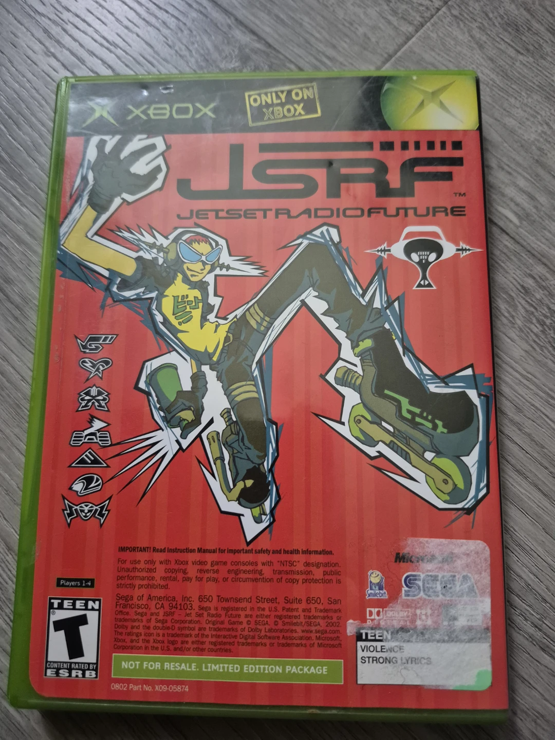 Xbox Sega GT 2002 /Jsrf video game bundle - photo 4