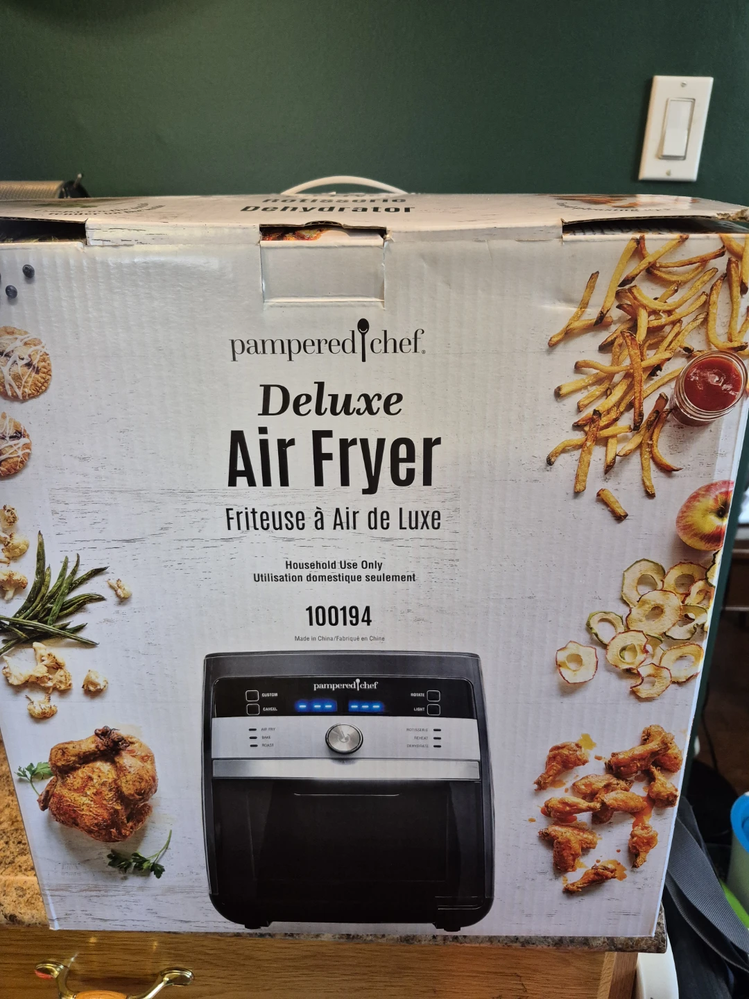 Pampered Chef Deluxe Air Fryer