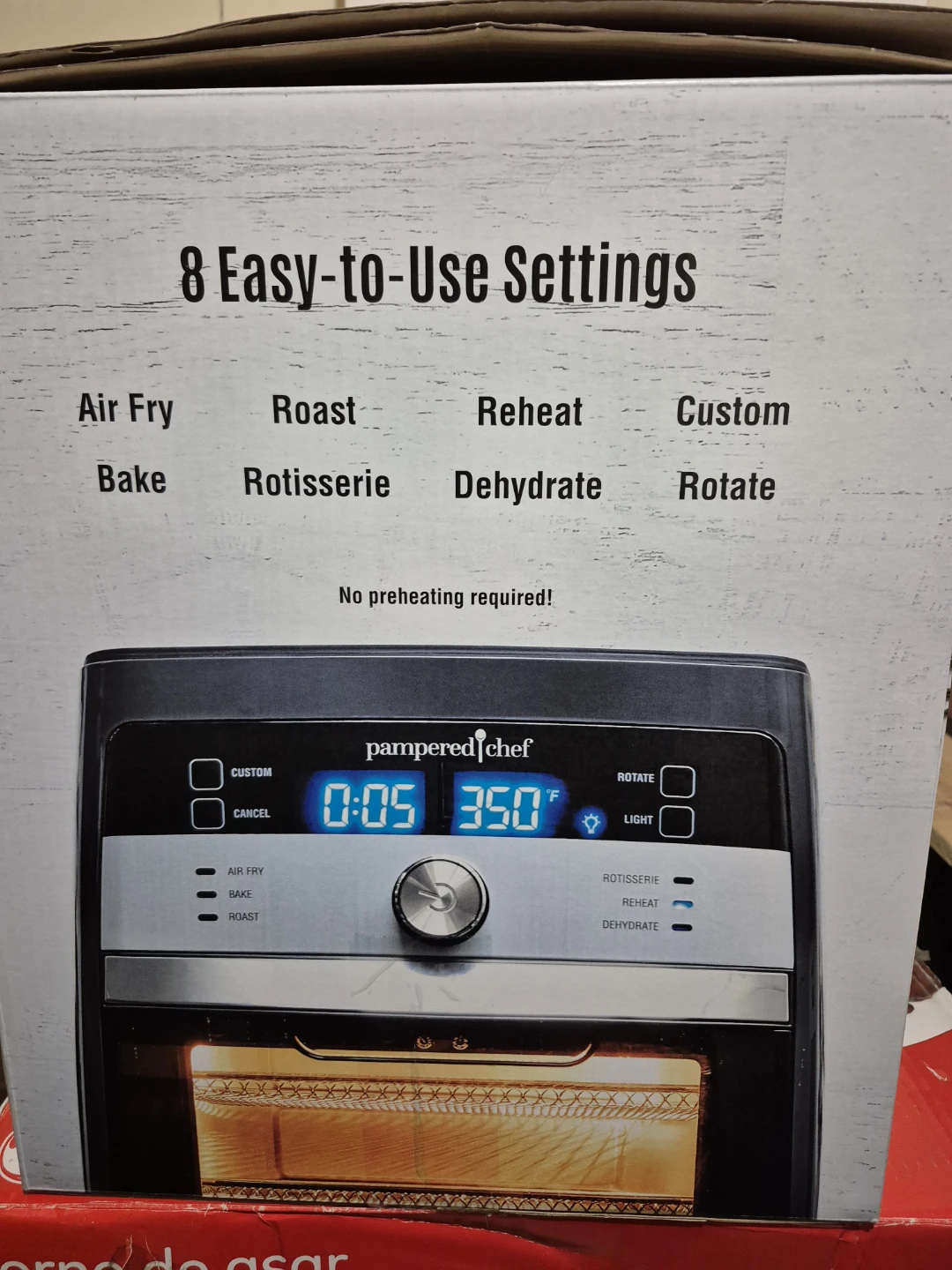 Pampered Chef Deluxe Air Fryer - photo 2
