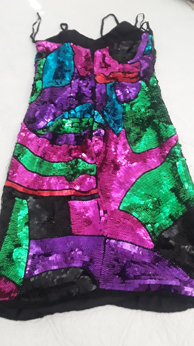 Gorgeous Vibrant Sequin Strapless Dress - photo 3
