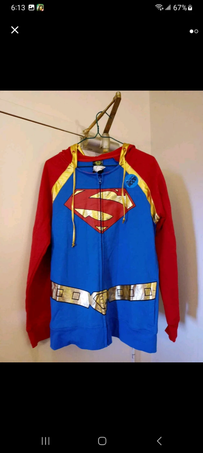 Superman Zip-Up Hoodie