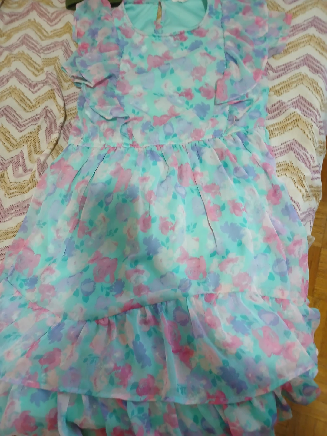 Floral Chiffon Dress