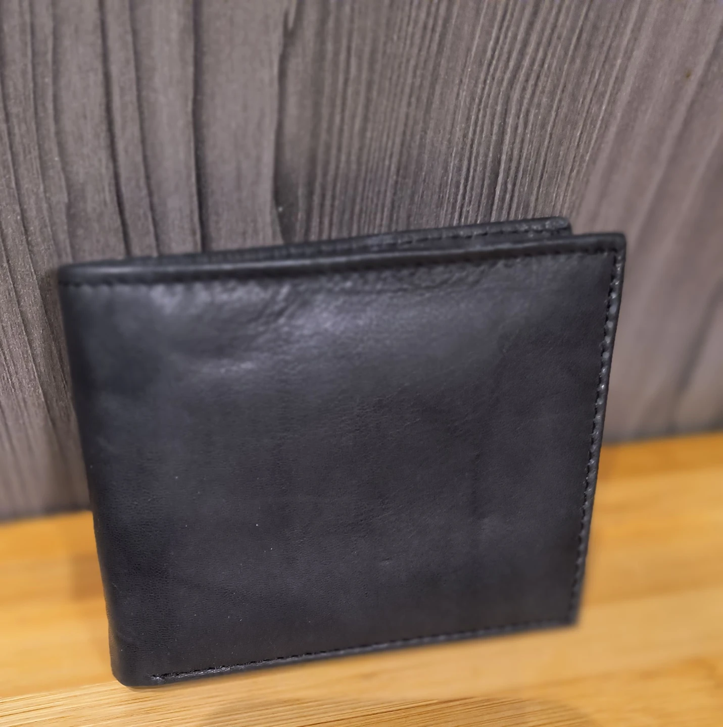 Black Bi-Fold Wallet with RFID Protection - photo 3