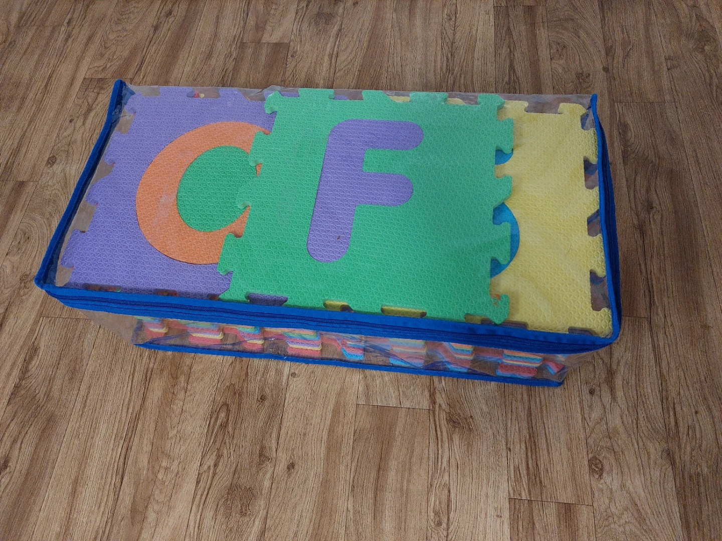 Foam Letter Puzzle Play Mat Set