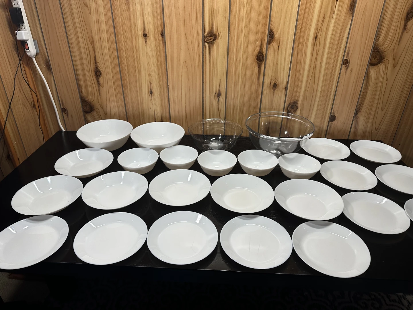 Assorted Glassware and Kitchenware Set