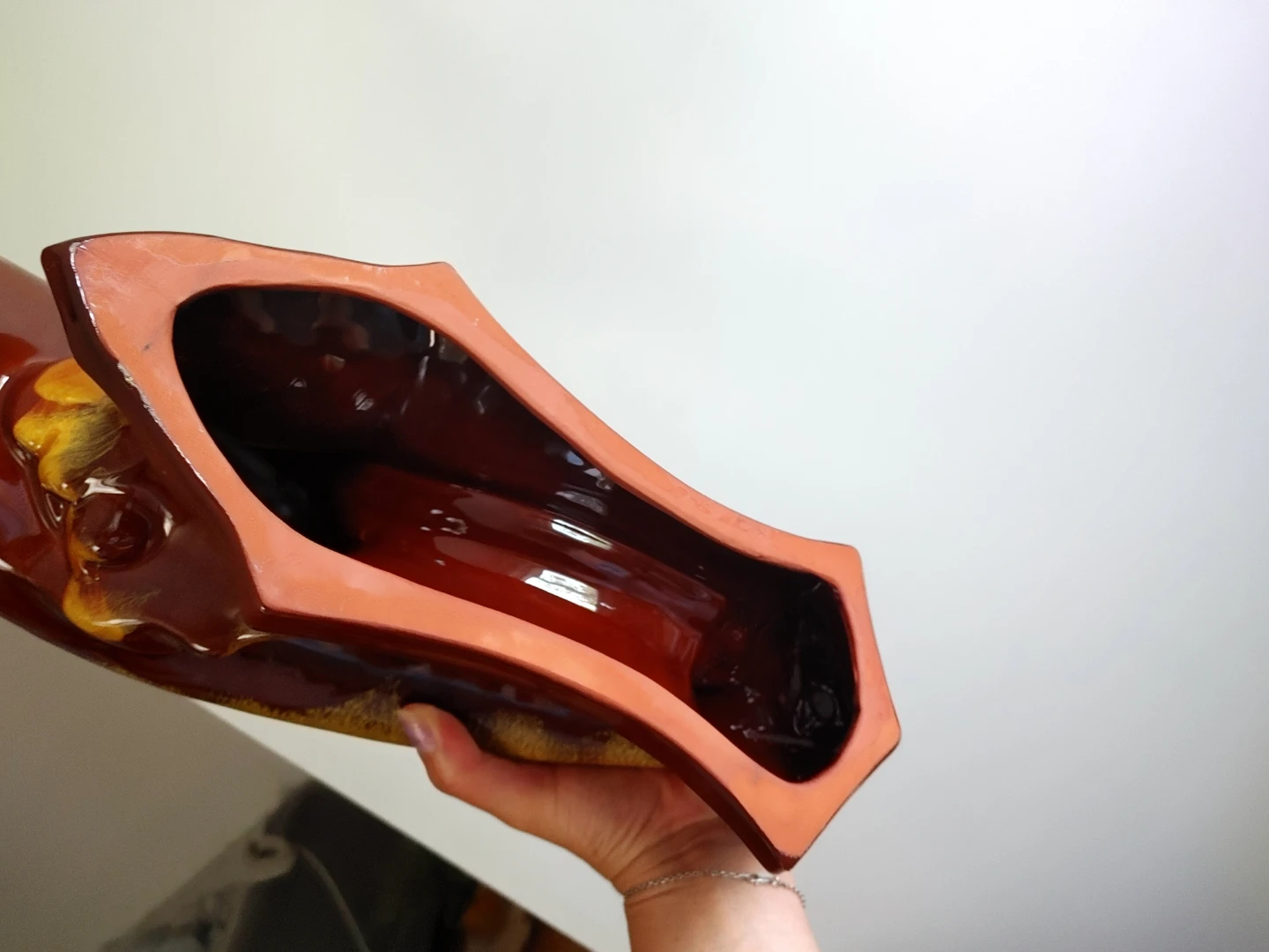 Ceramic Dolphin Wave Figurine - photo 5