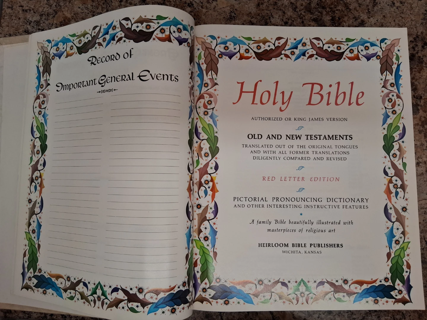 Heirloom Holy Bible Master Reference Edition - photo 5