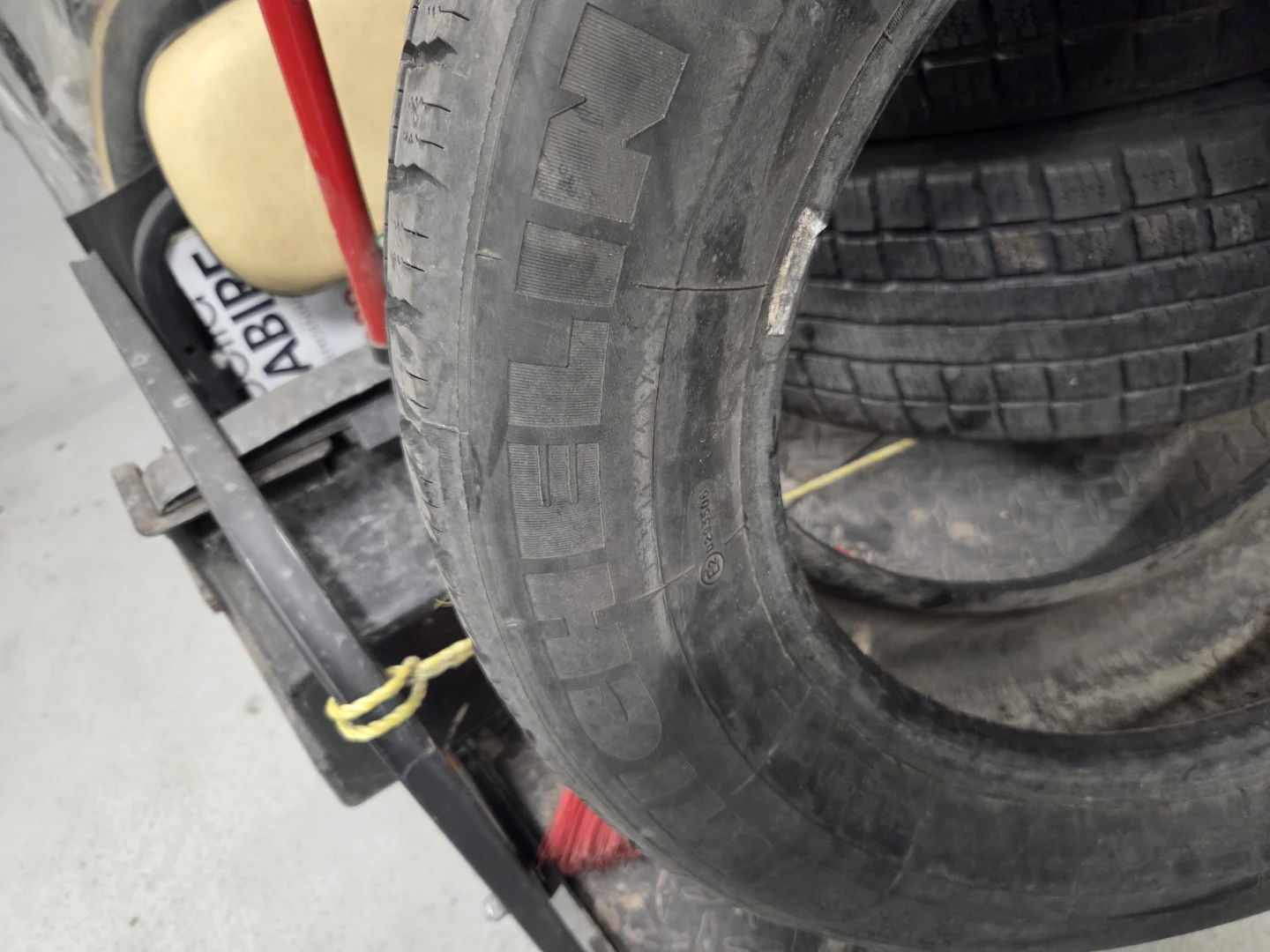 Michelin 225/60R16 Winter Tires, Like New 2024 DOT, 2 Seasons - photo 3