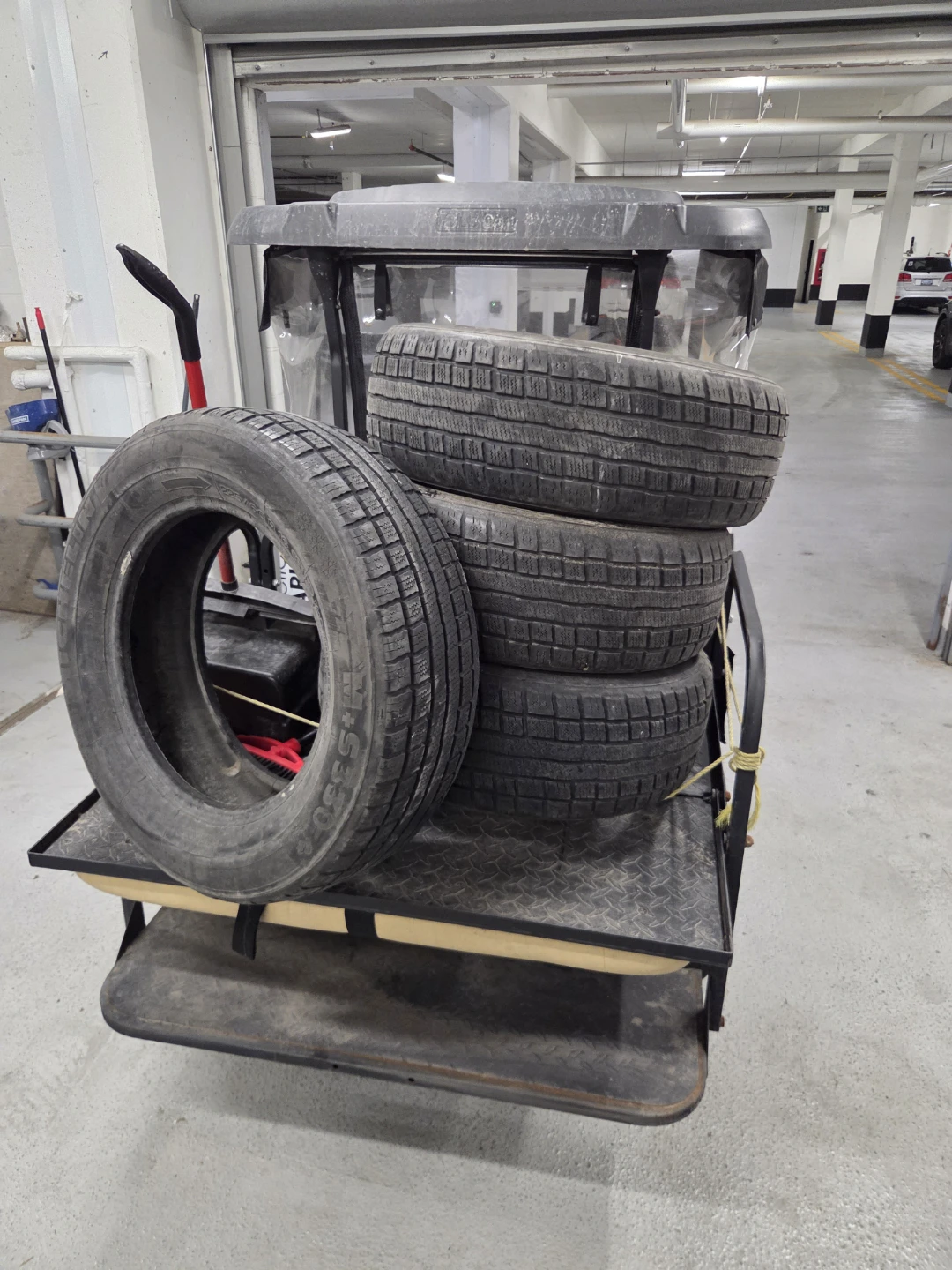 Michelin 225/60R16 Winter Tires, Like New 2024 DOT, 2 Seasons - photo 4
