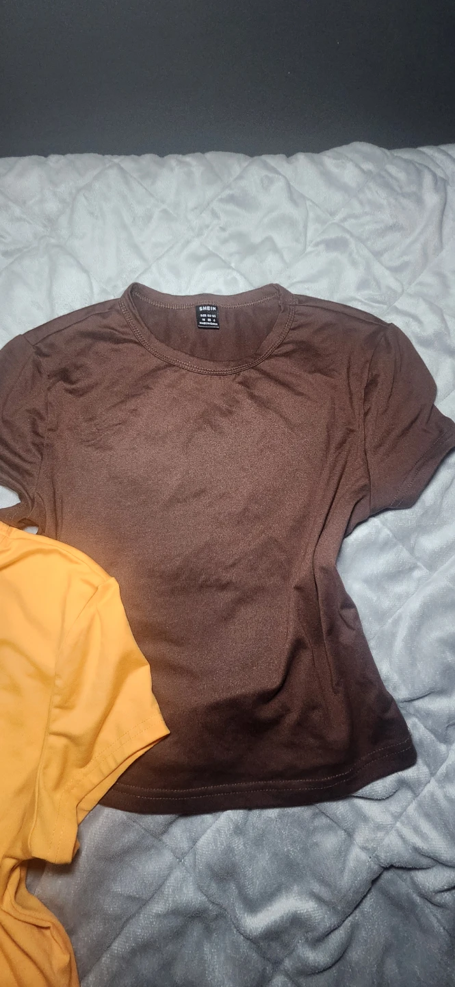 Orange & Brown Crop Top Bundle - photo 3
