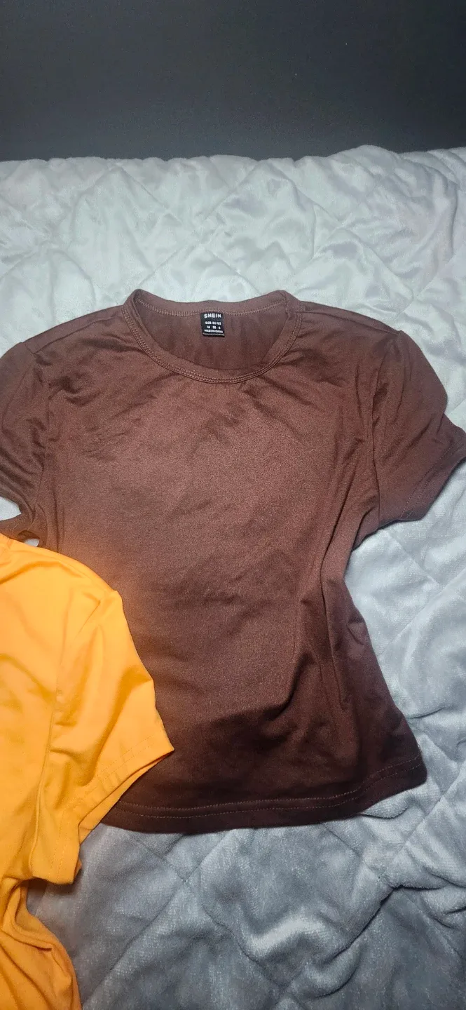 Orange & Brown Crop Top Bundle - photo 3