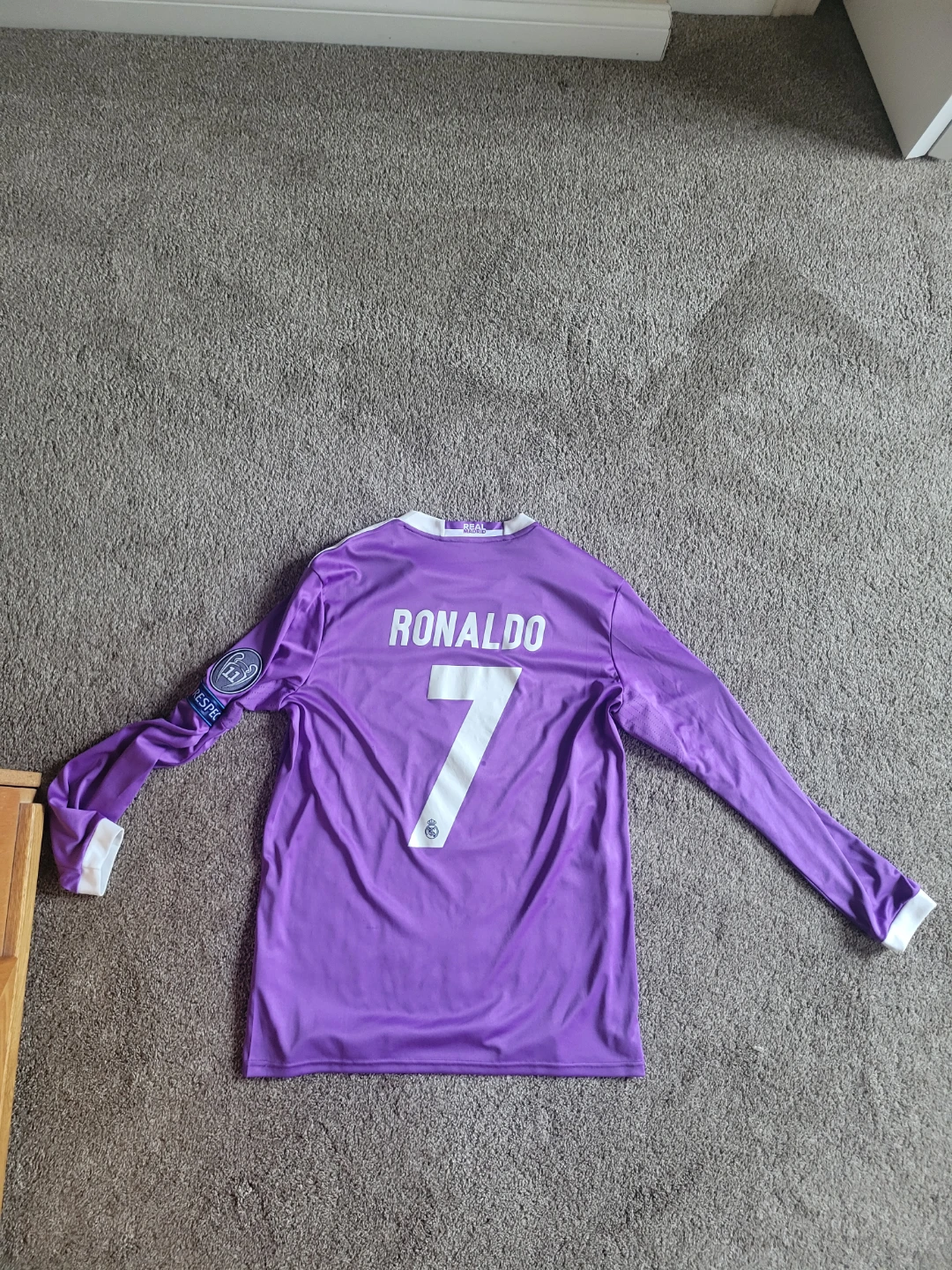 Real Madrid Ronaldo Jersey ucl