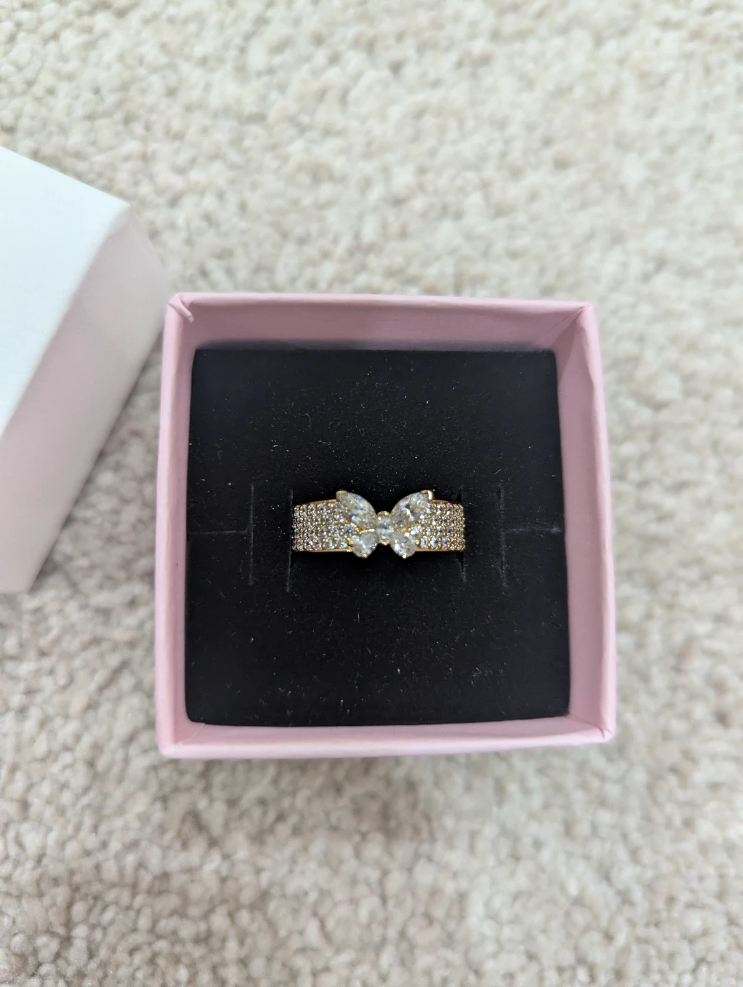 Pandora Ring with Butterfly Design