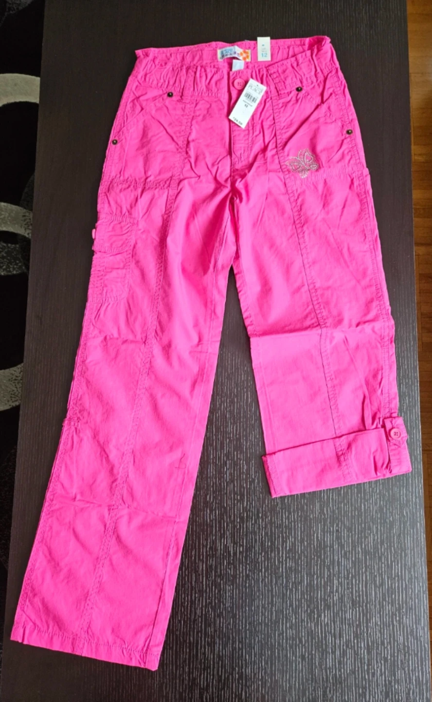 Pink Cargo Pants & T-Shirt (New with Tags) - photo 3