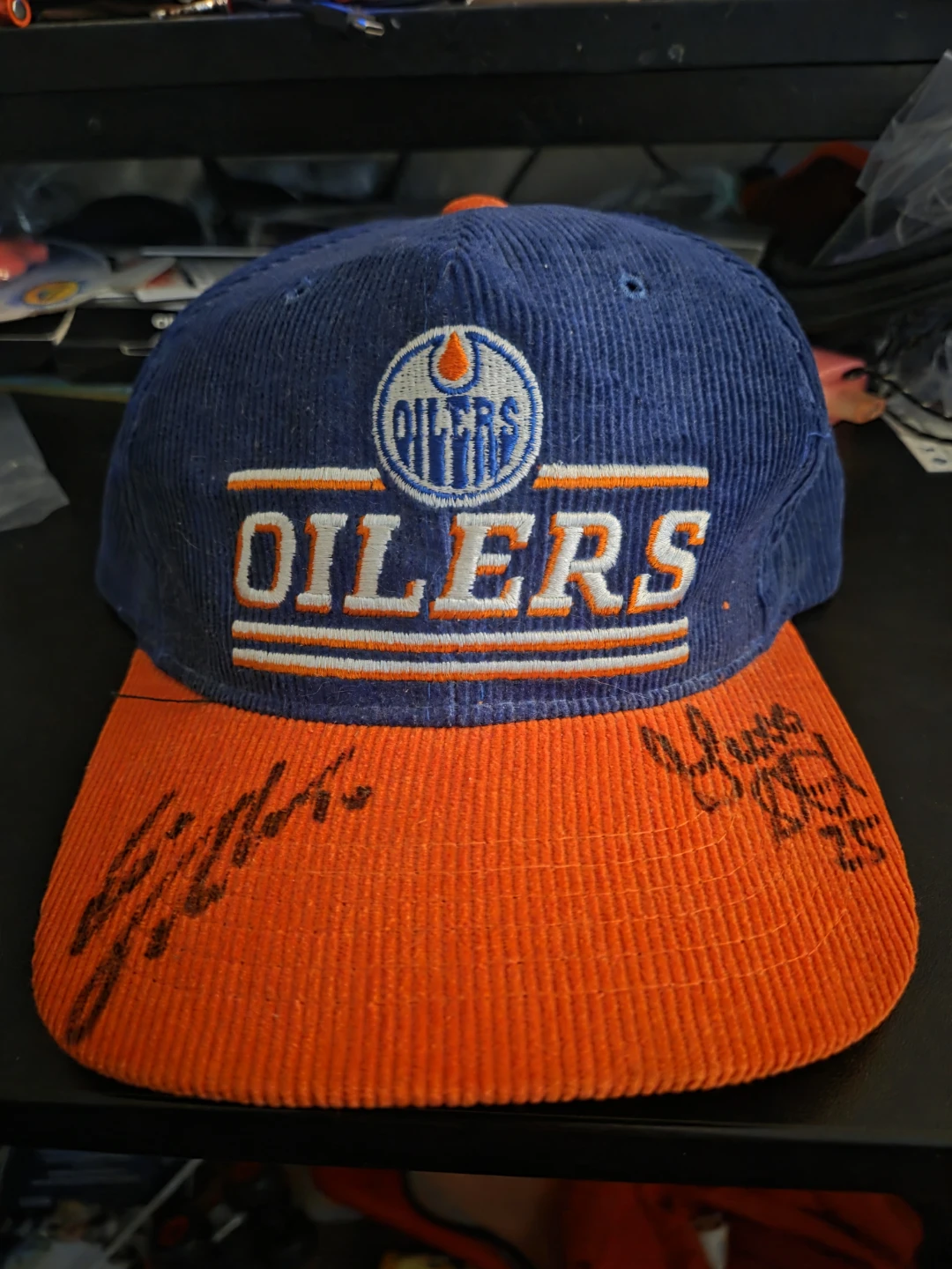 Starter Pro Classic Edmonton Oilers Corduroy Hat