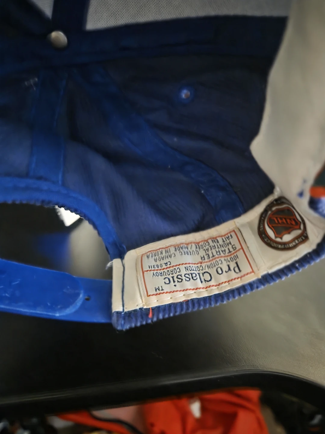 Starter Pro Classic Edmonton Oilers Corduroy Hat - photo 2