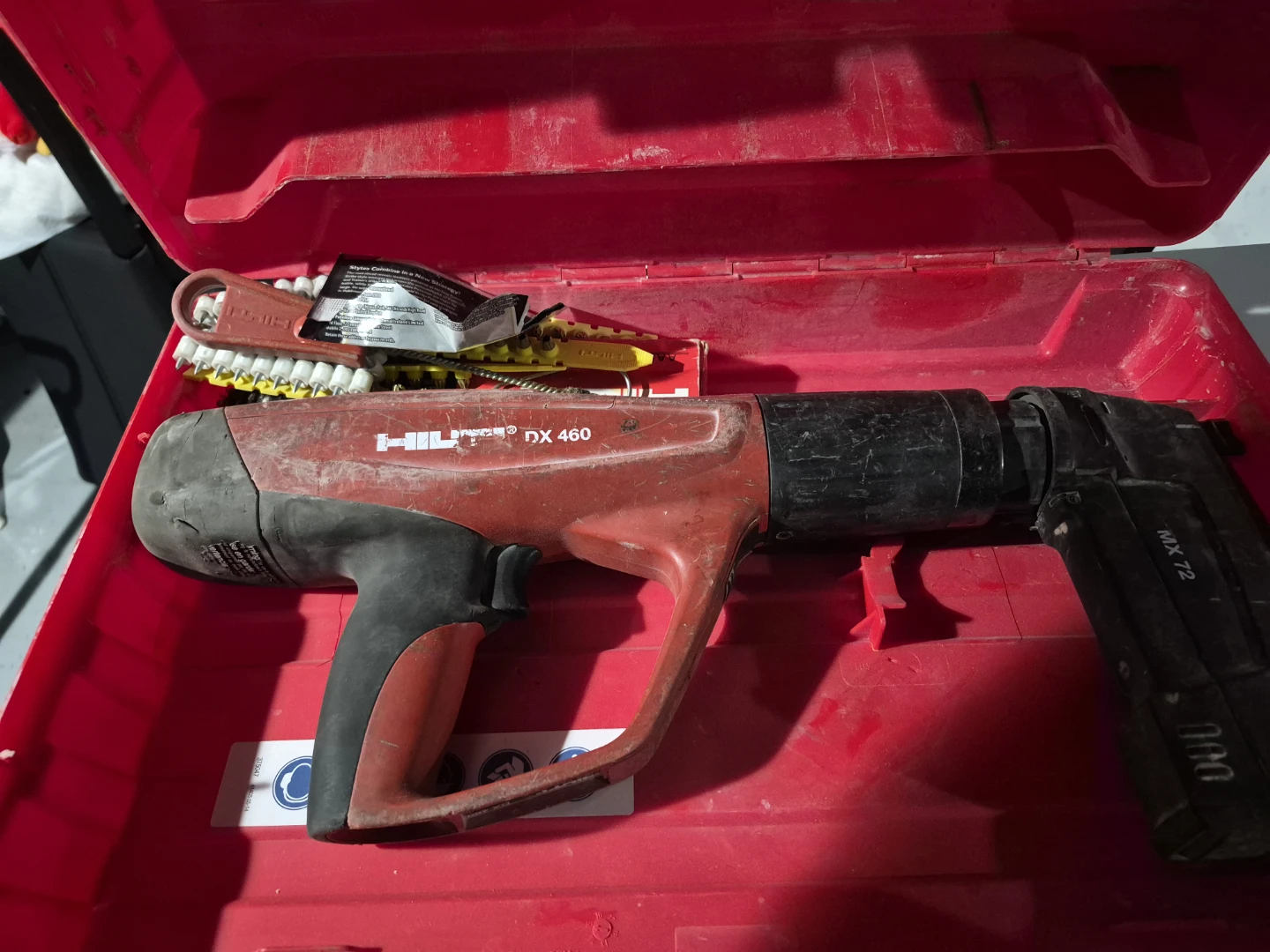 Hilti DX 460 Concrete Nailer