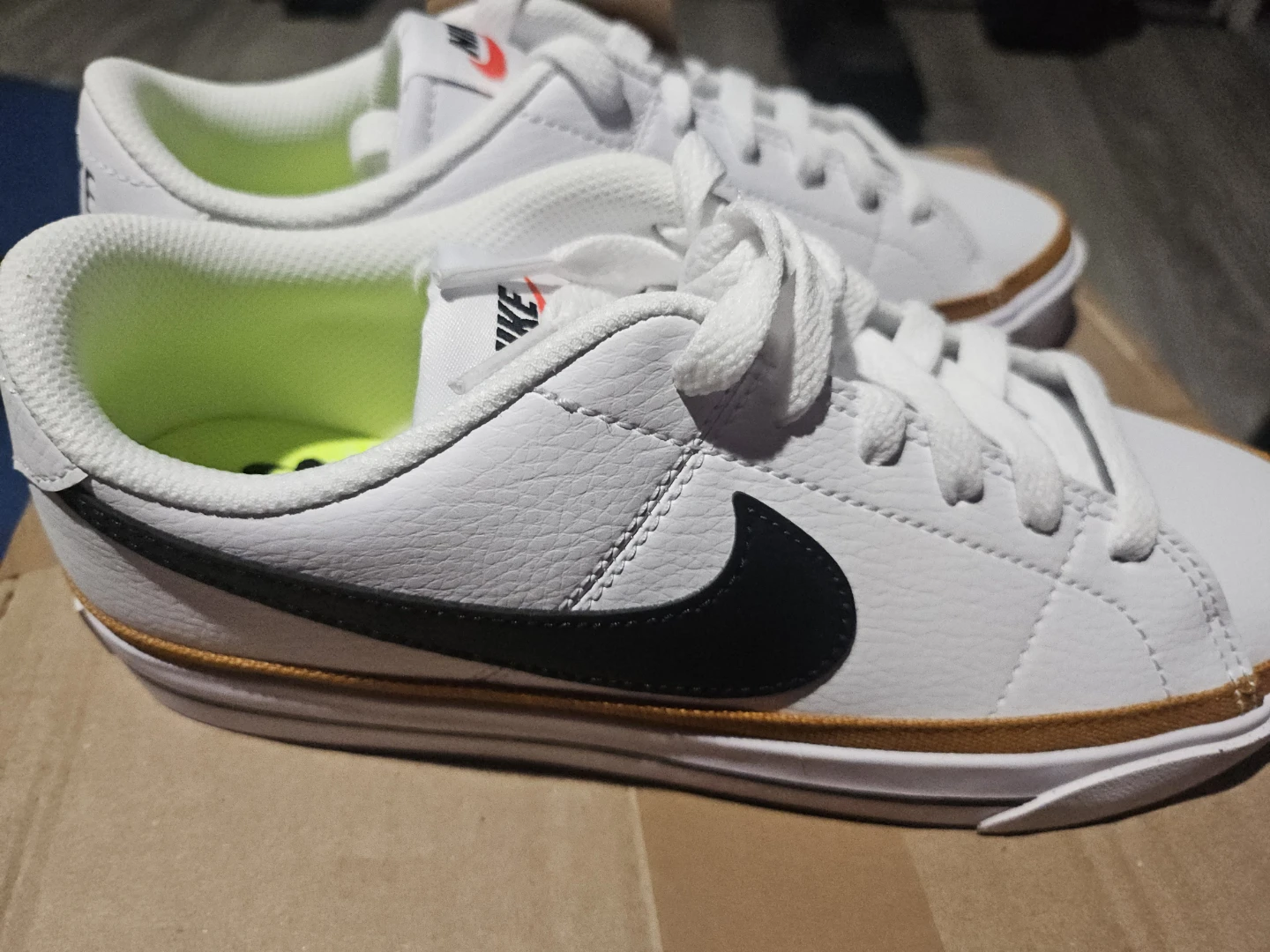 Nike White Tennis Shoes - photo 2