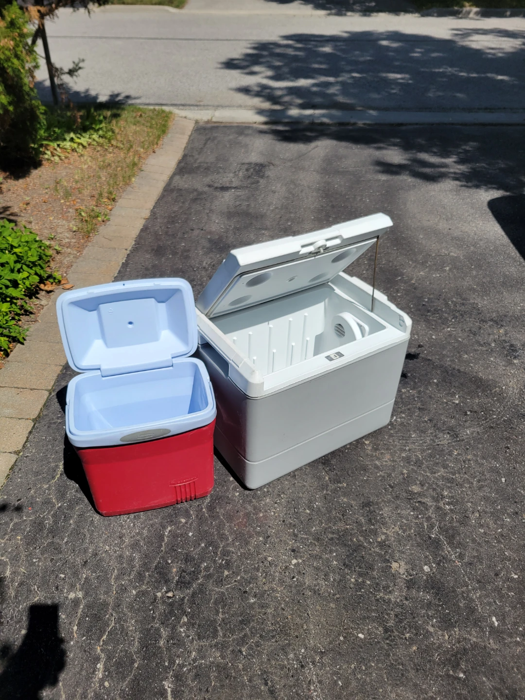 12V  White and Red Coleman