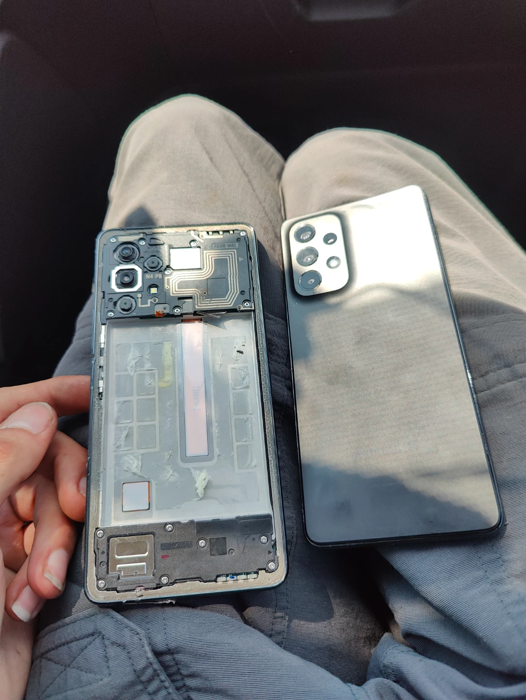2 Samsung A53 5G Smartphone - For Parts - photo 2