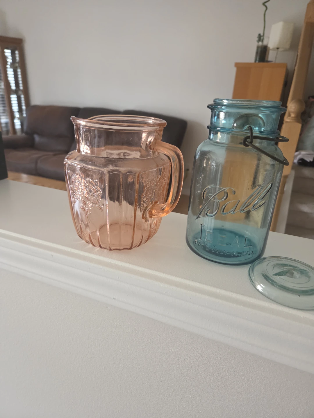 Vintage Coloured Glass Set