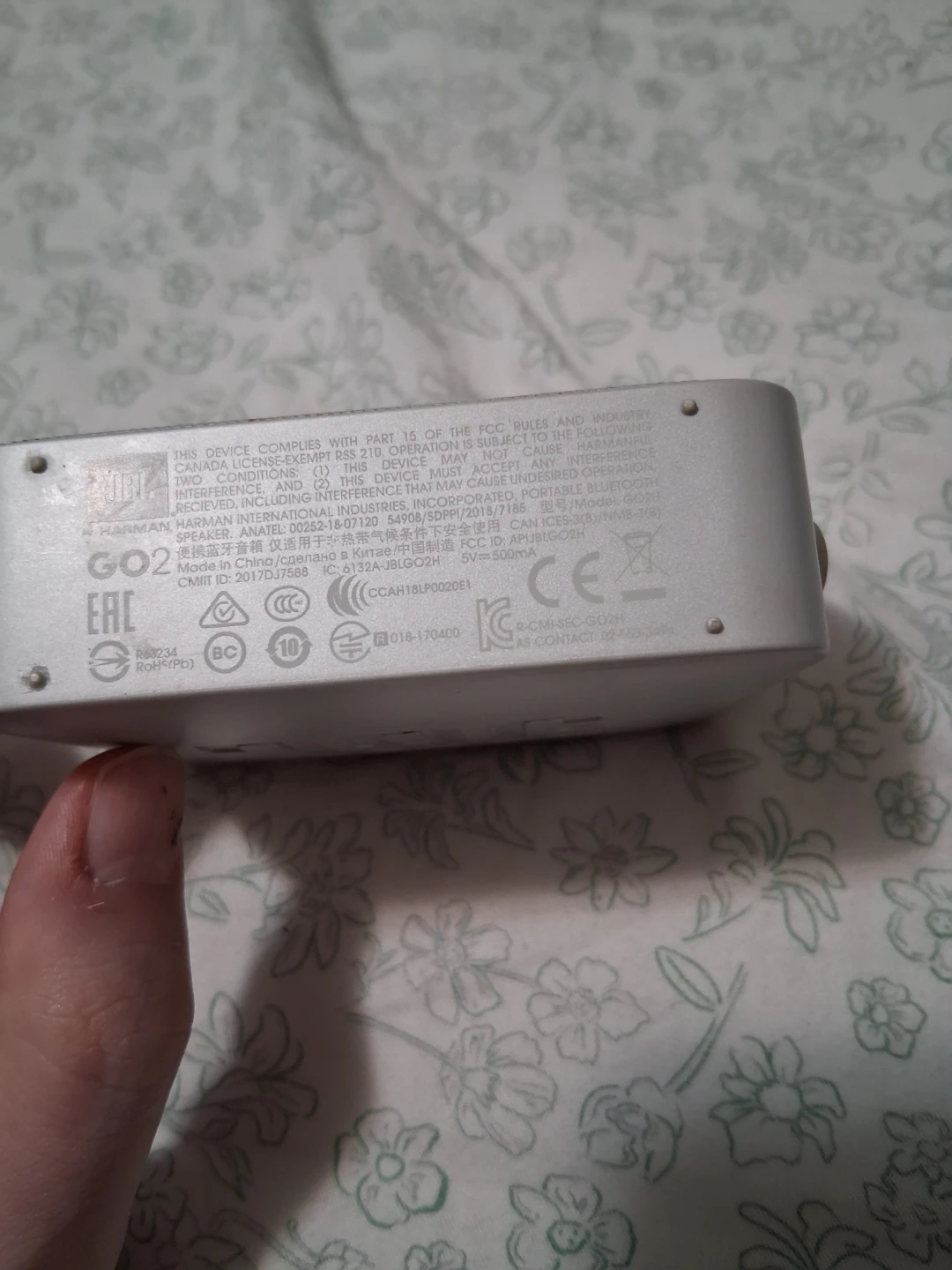 JBL GO2 Portable Bluetooth Speaker - photo 3