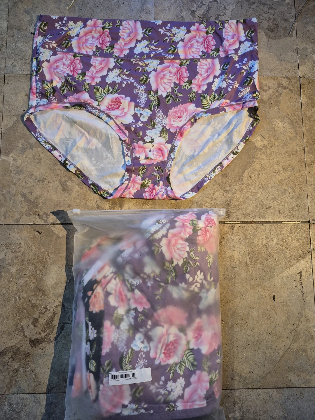 12 New Floral High-Waisted Underwear