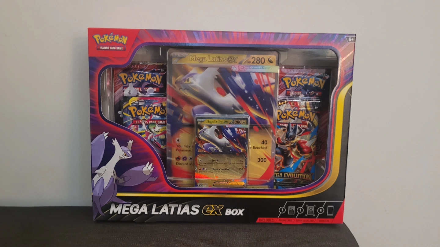 Pokemon Cards Mega Latias EX Box