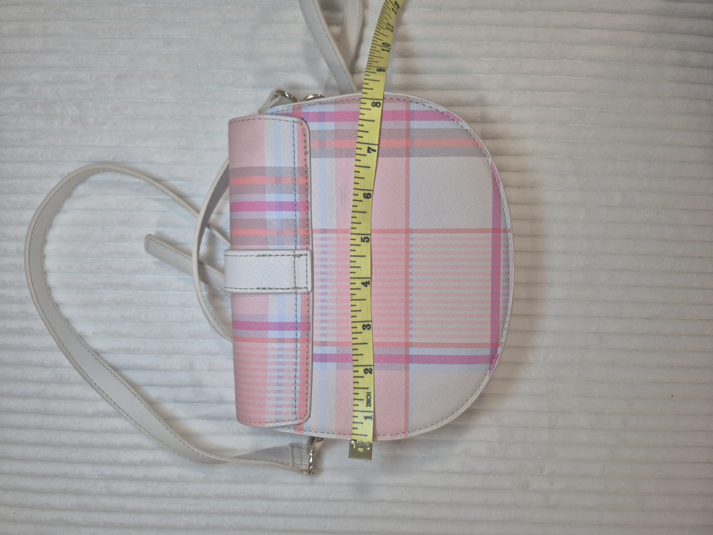Tommy Hilfiger Plaid Saddle Bag - photo 3