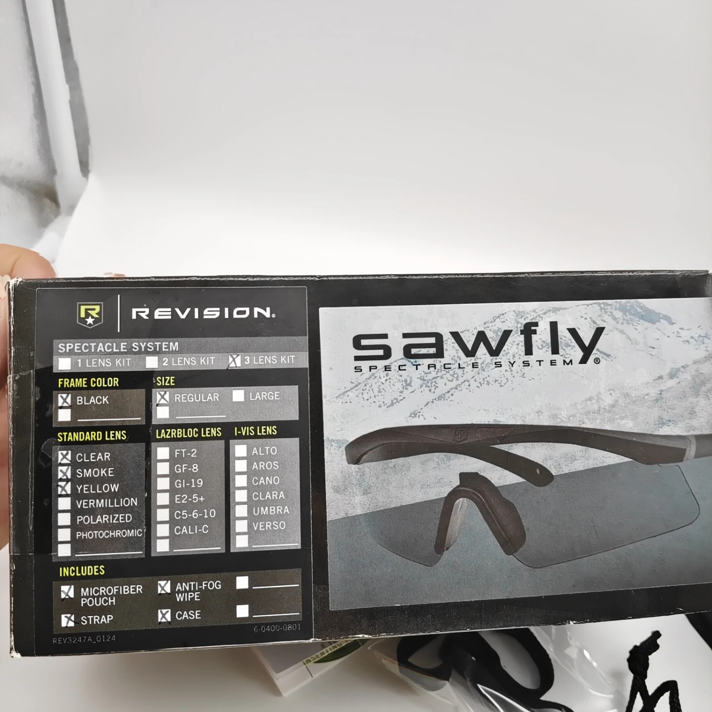 Revision Sawfly Ballistic Eyewear System Kit - photo 4
