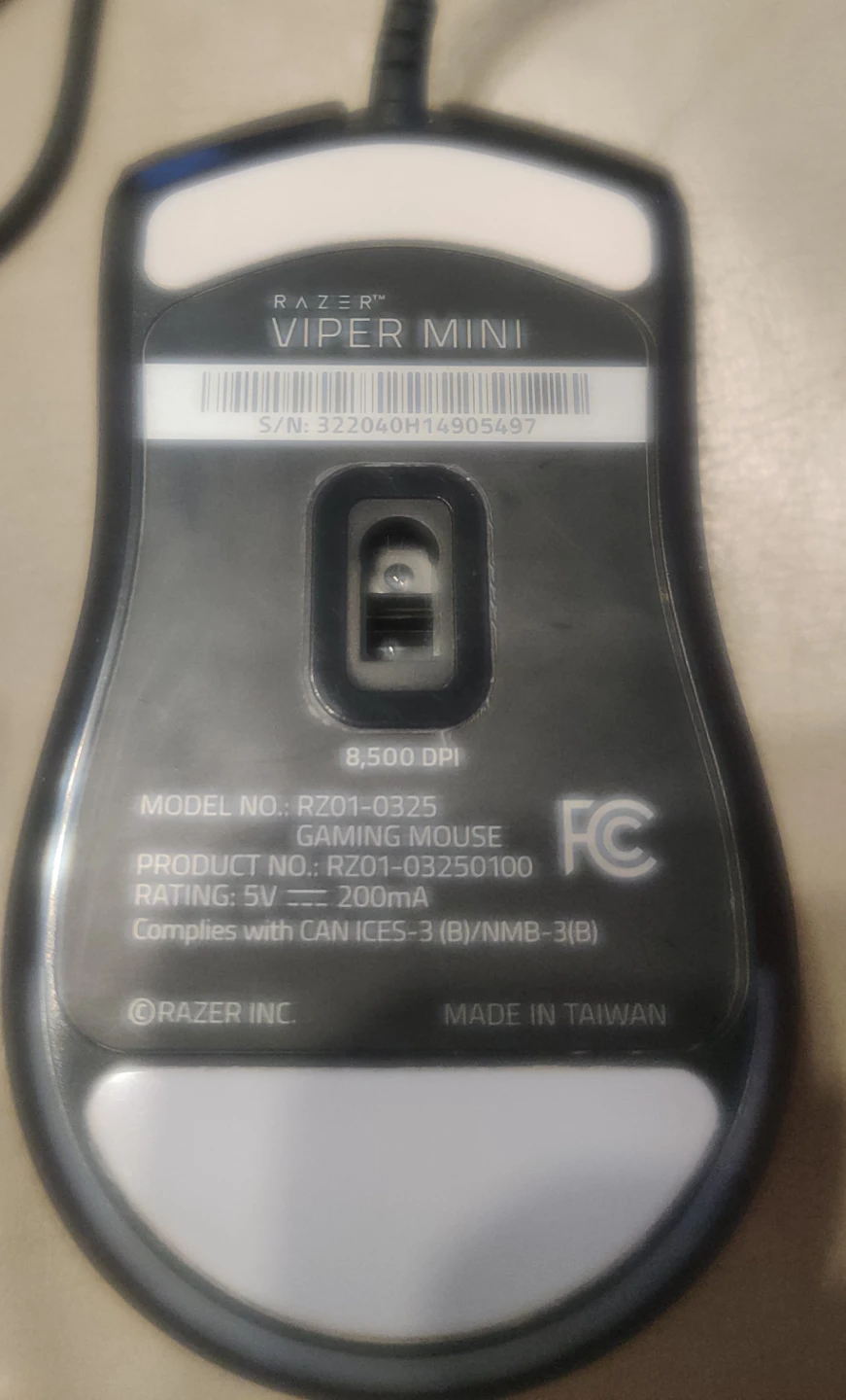 Razer Viper Mini Gaming Mouse - photo 3