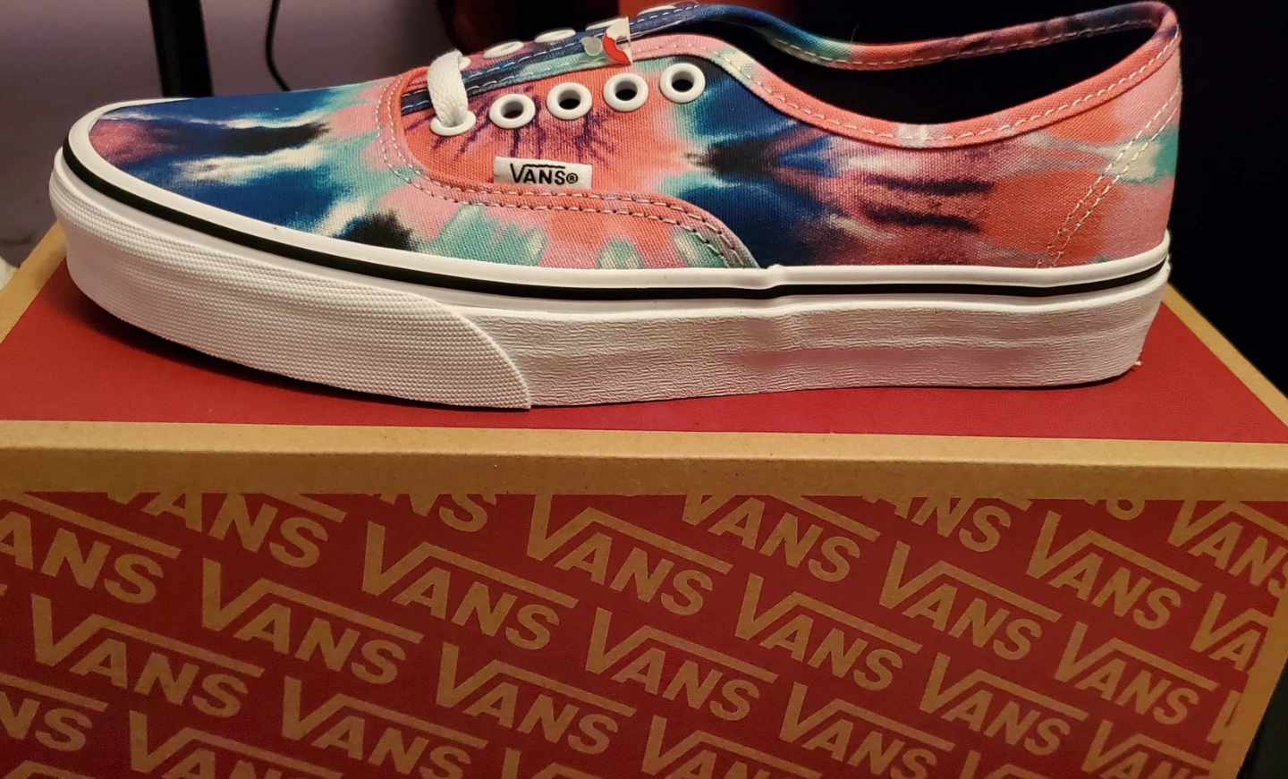 Vans Authentic Tie Dye Skate Shoes