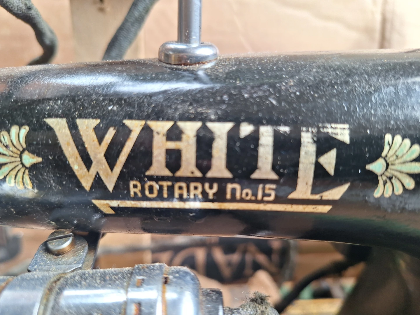 White Rotary No. 15 Sewing Machine - photo 3