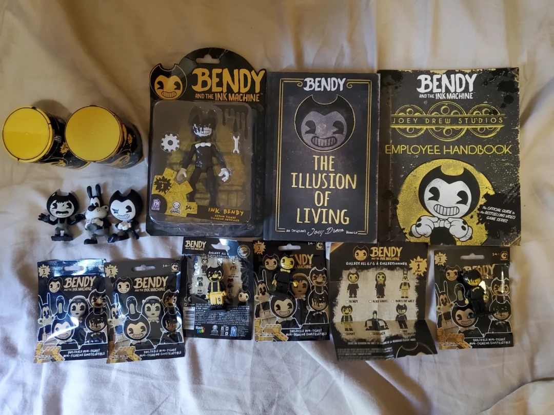 Bendy and the Ink Machine Action Figure and Collectibles Bundle