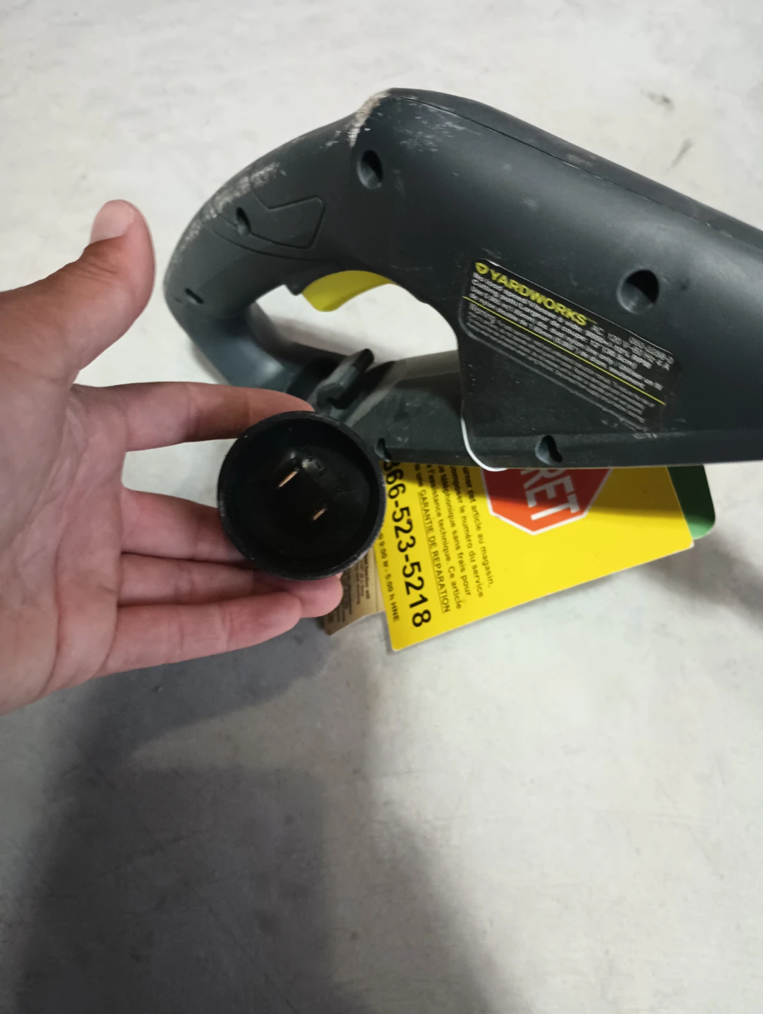Yardworks Electric Weed Whipper - photo 5