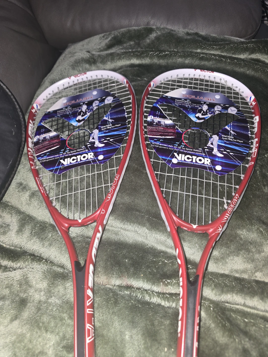 Victor Squash Rackets with Head Cover