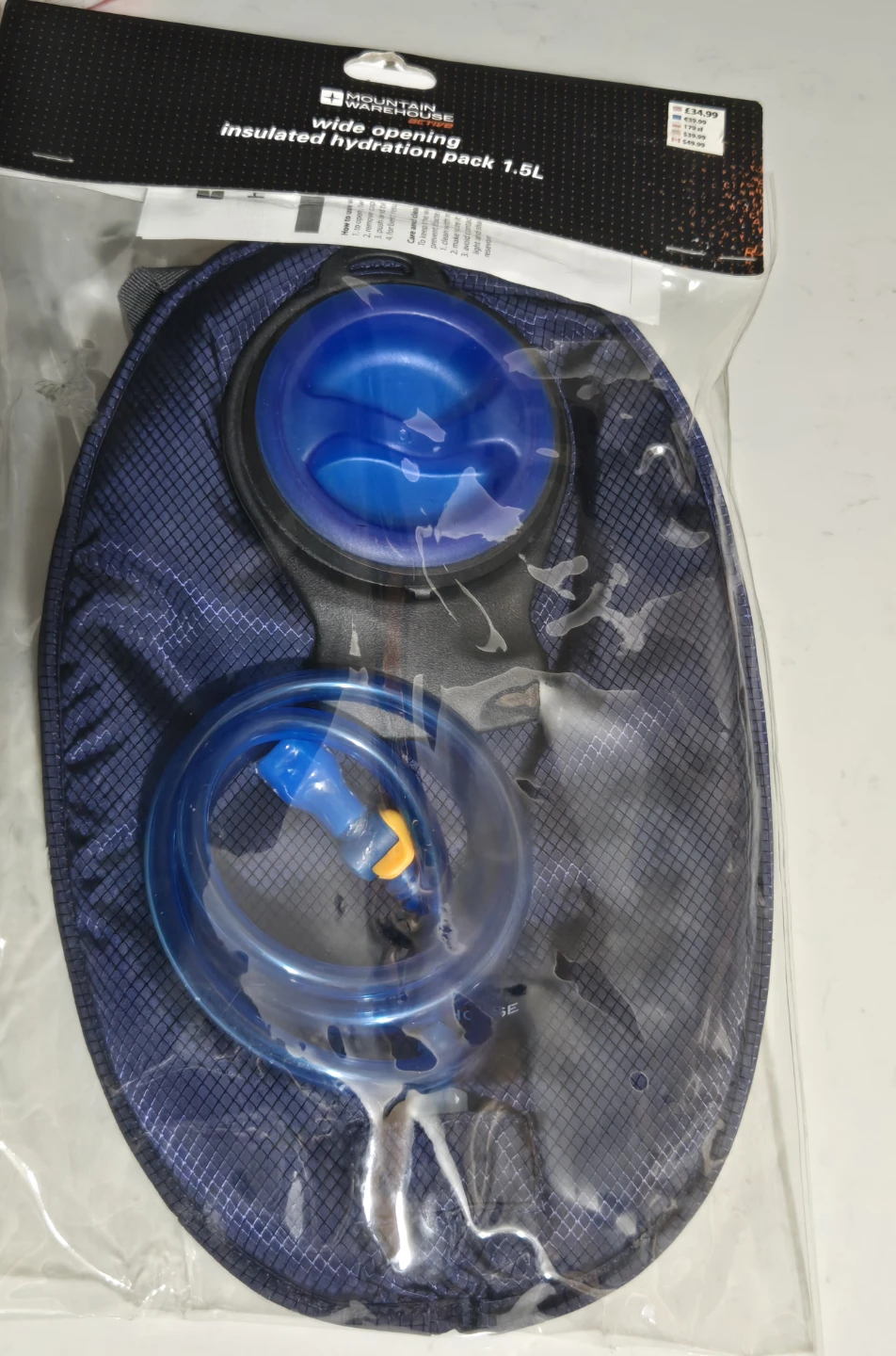 MW  Insulated Hydration Pack / bladder 1.5L