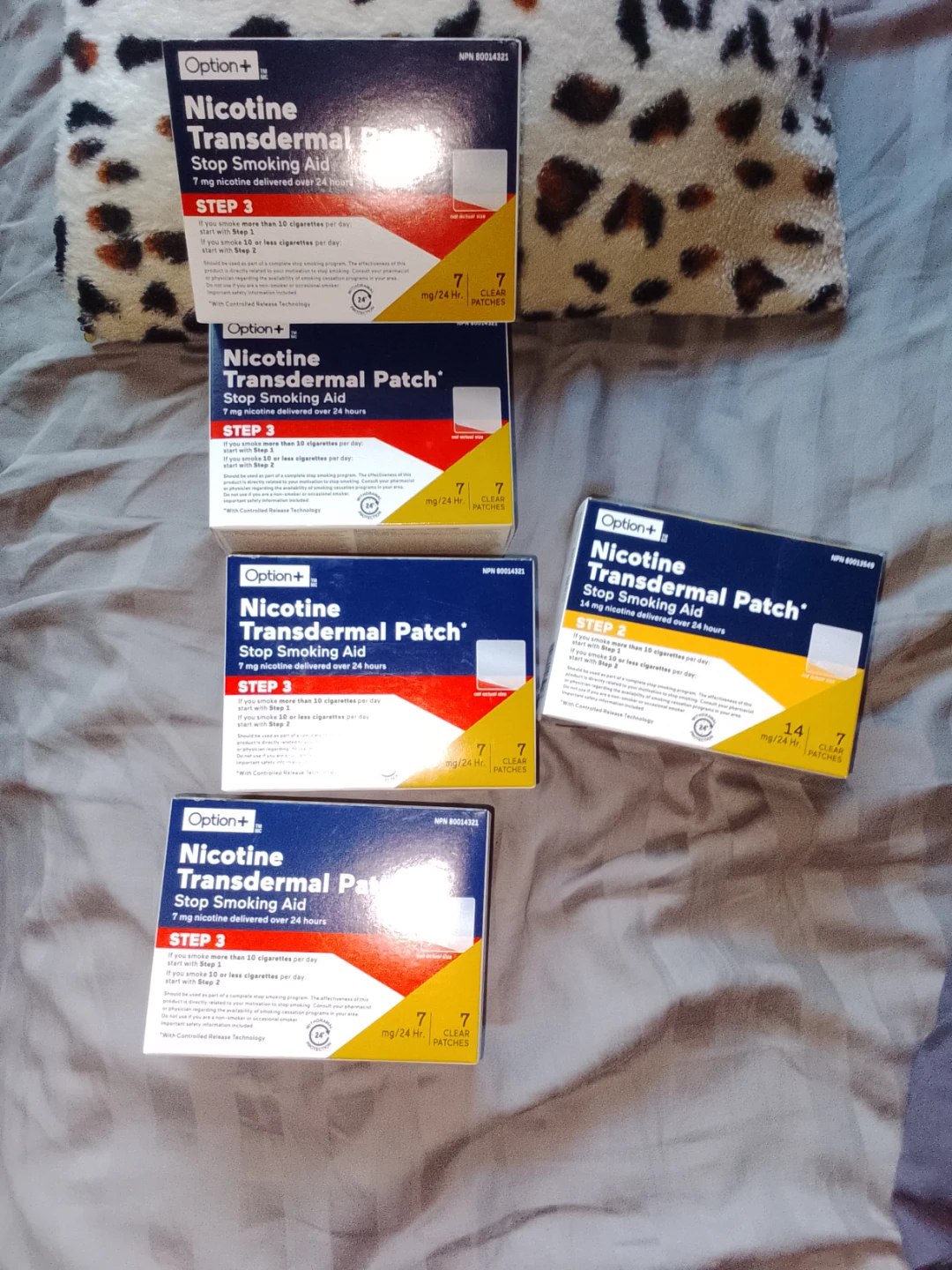 Option+ Nicotine Transdermal Patches - Stop Smoking Aid