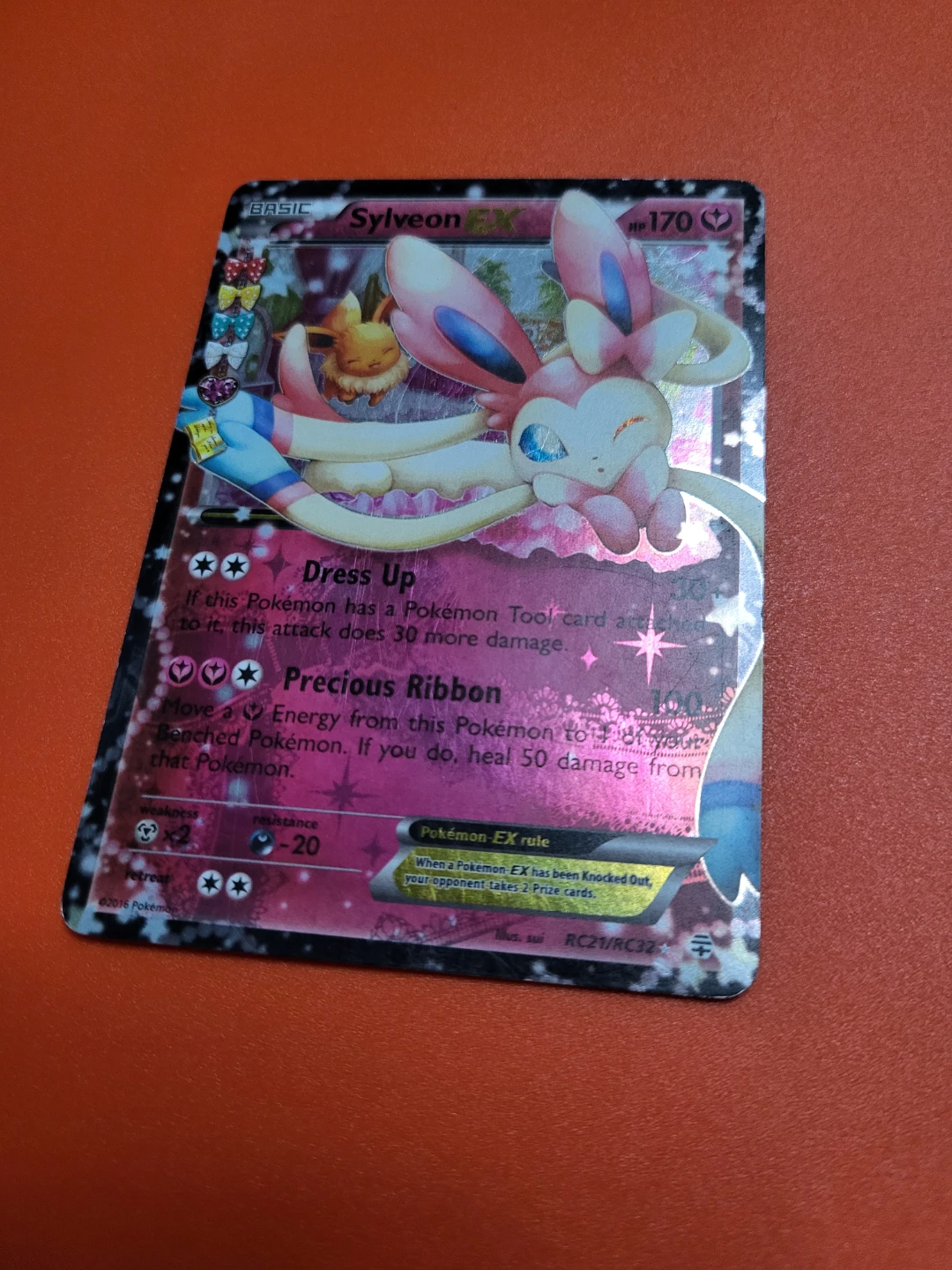 Selling Sylveon EX Pokemon Card - photo 2