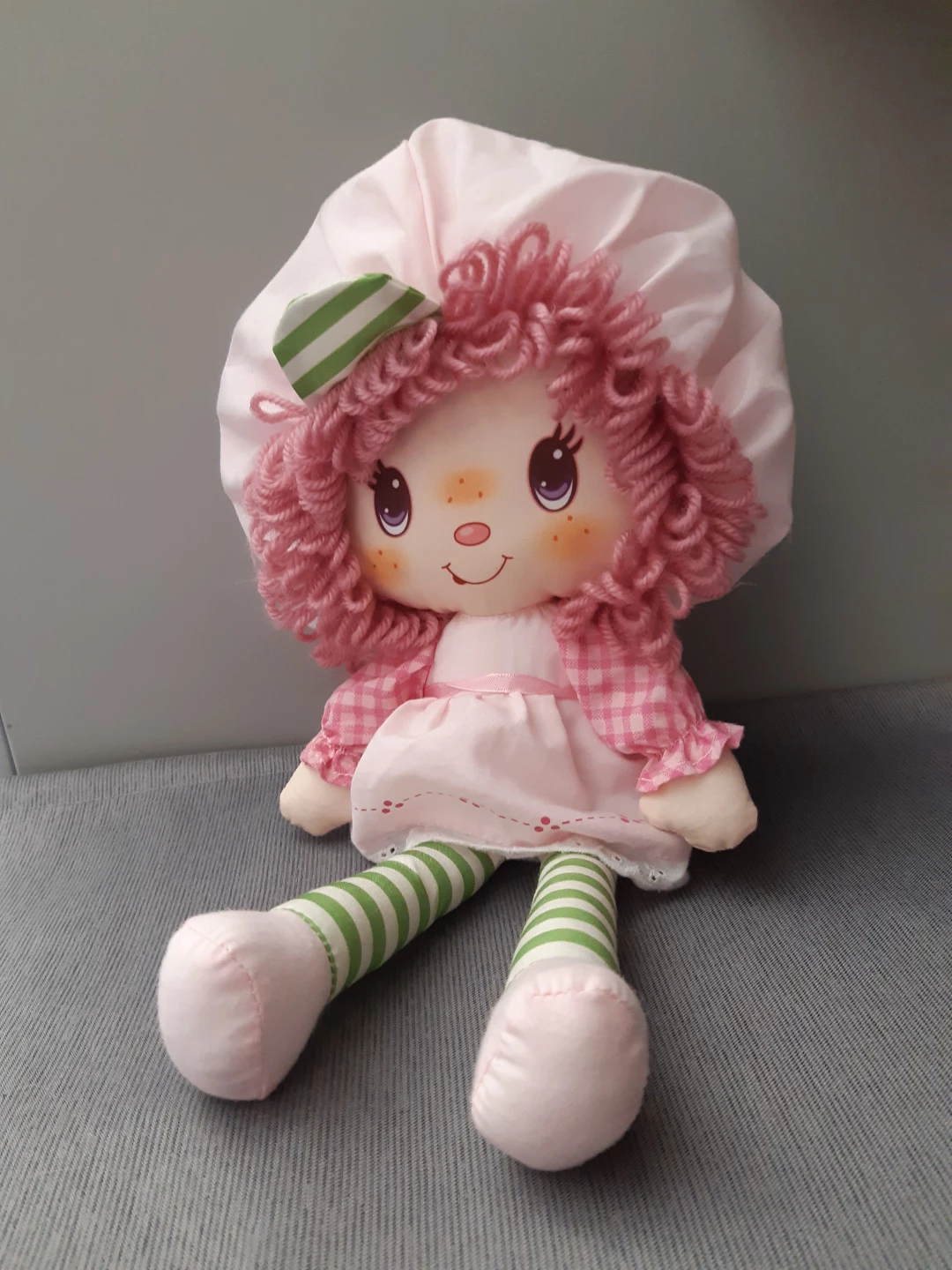Strawberry Shortcake Raspberry Tart plush rag doll - photo 2