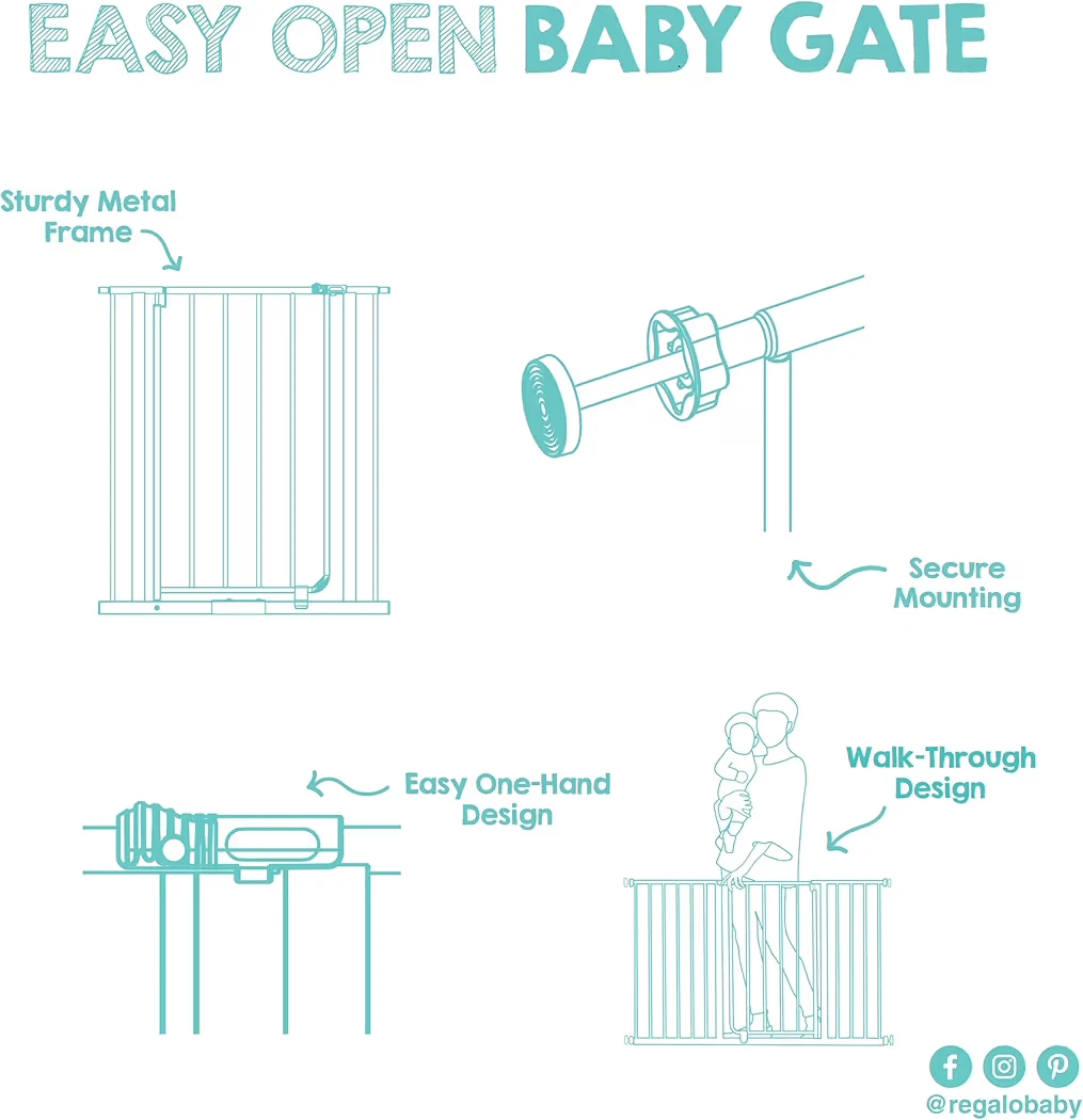 Safety Gate for Pets & Kids - photo 5